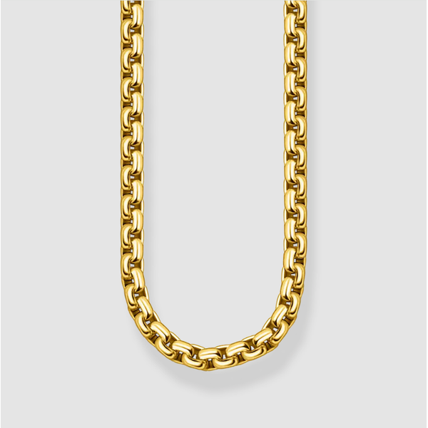Gold-plated Venezia necklace Thickness 4.00 mm (0.16 Inch) Frontenac Jewellers Kingston, ON