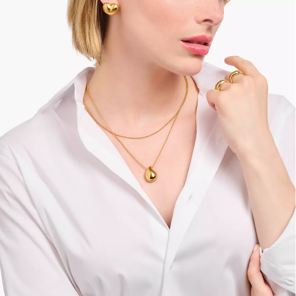 Gold-plated singaporean necklace Thickness 1,70 mm (0,07 Inch) Image 3 Frontenac Jewellers Kingston, ON