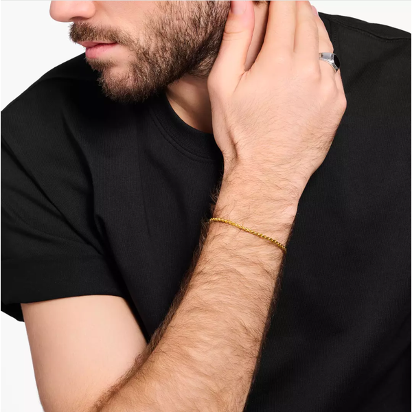 Thomas Sabo Men's Venezia gold plated bracelet Image 2 Frontenac Jewellers Kingston, ON