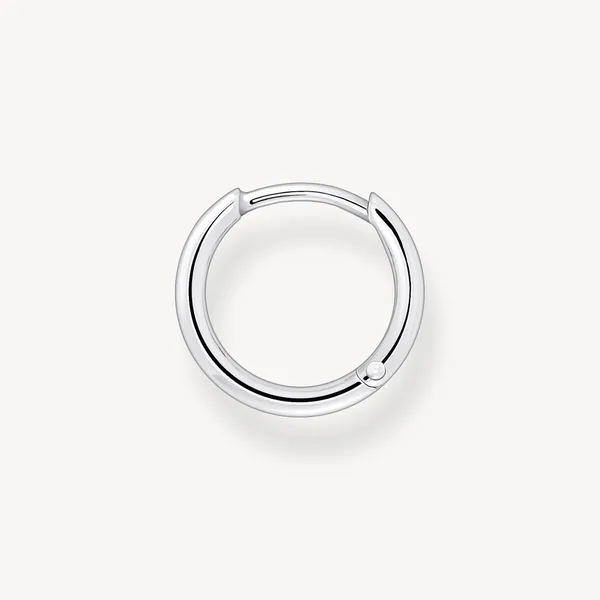 Single Silver hoop earring Image 2 Frontenac Jewellers Kingston, ON