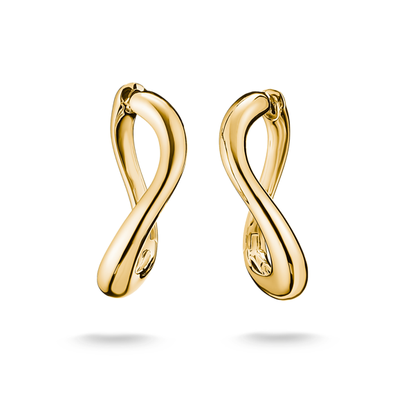 TS Hoop earrings wave-shaped Frontenac Jewellers Kingston, ON