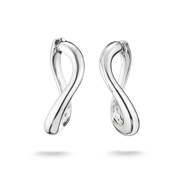 TS Hoop earrings wave-shaped Frontenac Jewellers Kingston, ON