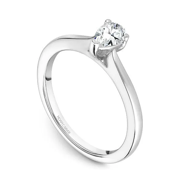 Pear Solitaire Diamond Engagement Ring Frontenac Jewellers Kingston, ON
