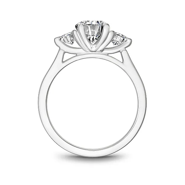Diamond Trinity Engagement Ring Image 3 Frontenac Jewellers Kingston, ON