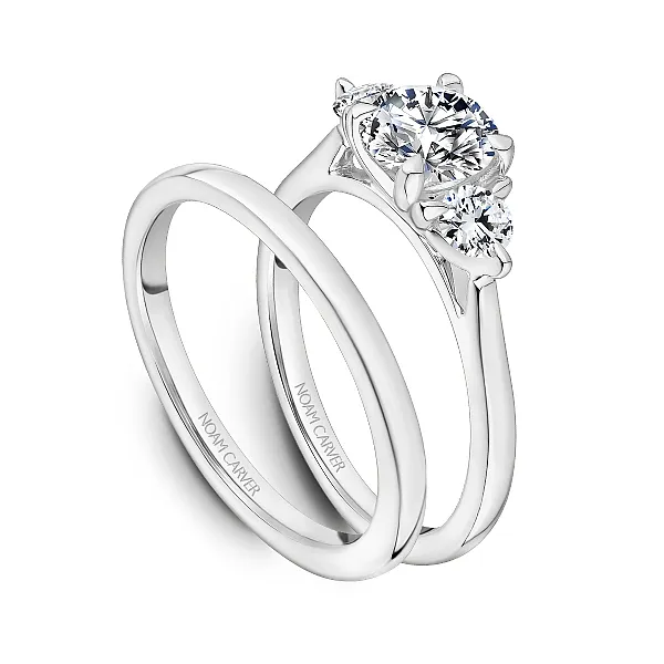 Diamond Trinity Engagement Ring Image 4 Frontenac Jewellers Kingston, ON