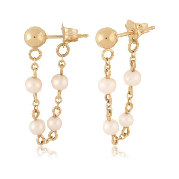 Carla/Nancy B Earrings 001-310-00185 14KY Gaines Jewelry