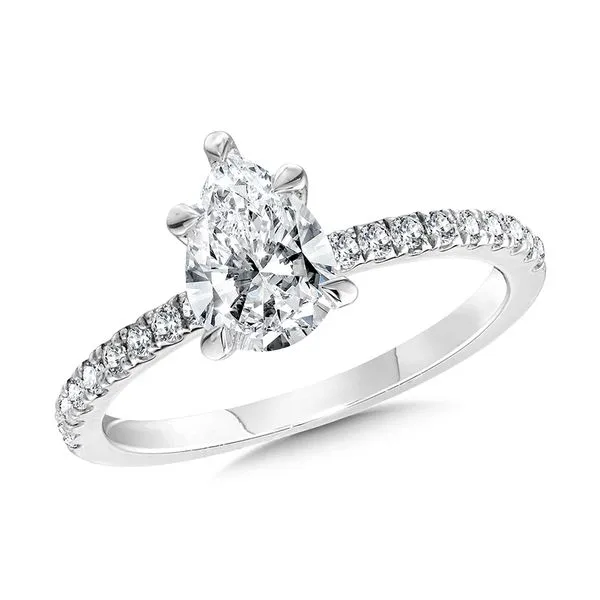 Lab Created Diamond Engagement Rings Gaines Jewelry FLINT, MI