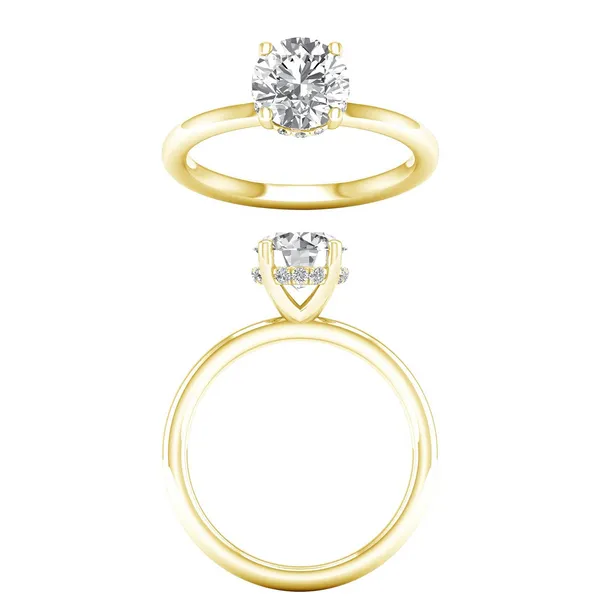Lab Created Diamond Engagement Rings Gaines Jewelry FLINT, MI