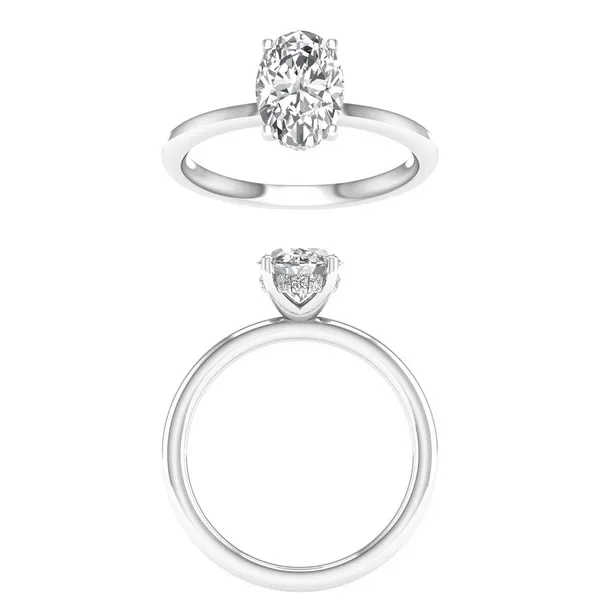 Lab Created Diamond Engagement Rings Gaines Jewelry FLINT, MI