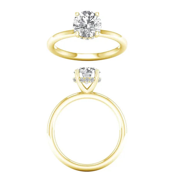 Lab Created Diamond Engagement Rings Gaines Jewelry FLINT, MI