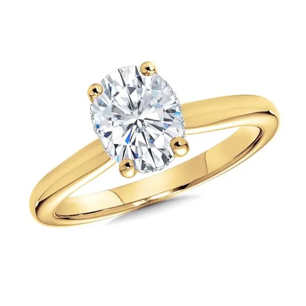 Lab Created Diamond Engagement Rings Gaines Jewelry FLINT, MI