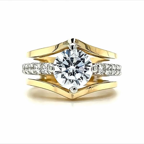 Lab Created Diamond Engagement Rings Gaines Jewelry FLINT, MI