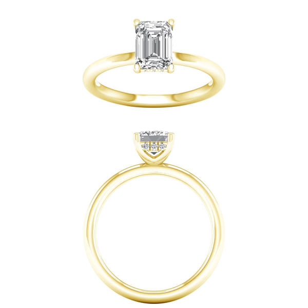 Lab Created Diamond Engagement Rings Gaines Jewelry FLINT, MI