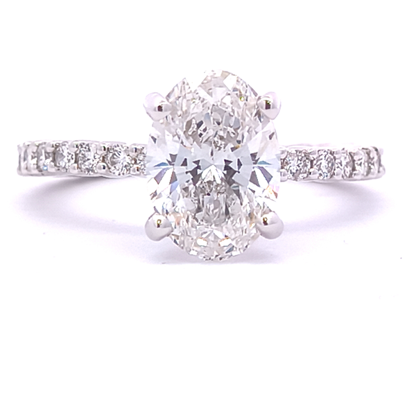 Lab Created Diamond Engagement Rings Gaines Jewelry FLINT, MI