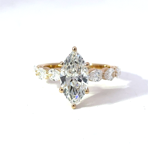 Lab Created Diamond Engagement Rings Gaines Jewelry FLINT, MI
