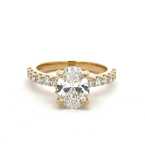 Lab Created Diamond Engagement Rings Gaines Jewelry FLINT, MI