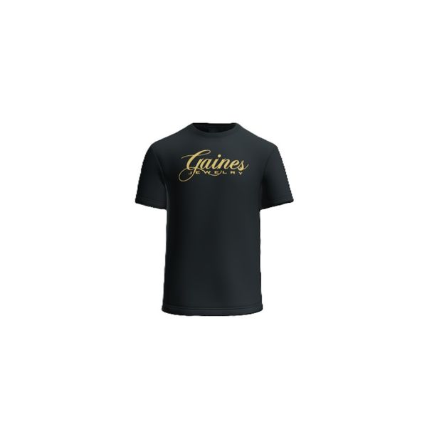 Gaines Black T-Shirt (XL) Gaines Jewelry FLINT, MI