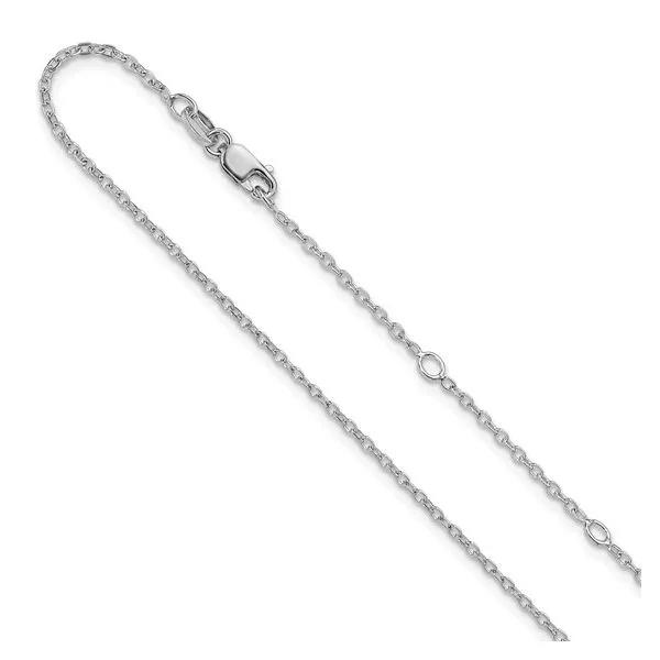 Silver Necklace Gala Jewelers Inc. White Oak, PA