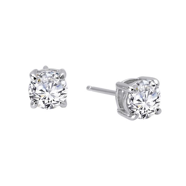 Silver Earring Gala Jewelers Inc. White Oak, PA