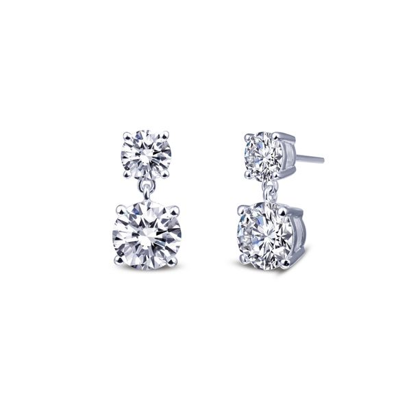 Silver Earring Gala Jewelers Inc. White Oak, PA