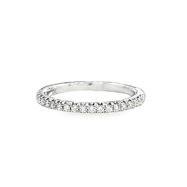 Classic 14K White Gold Diamond Split-Prong Wedding Band Galicia Fine Jewelers Scottsdale, AZ