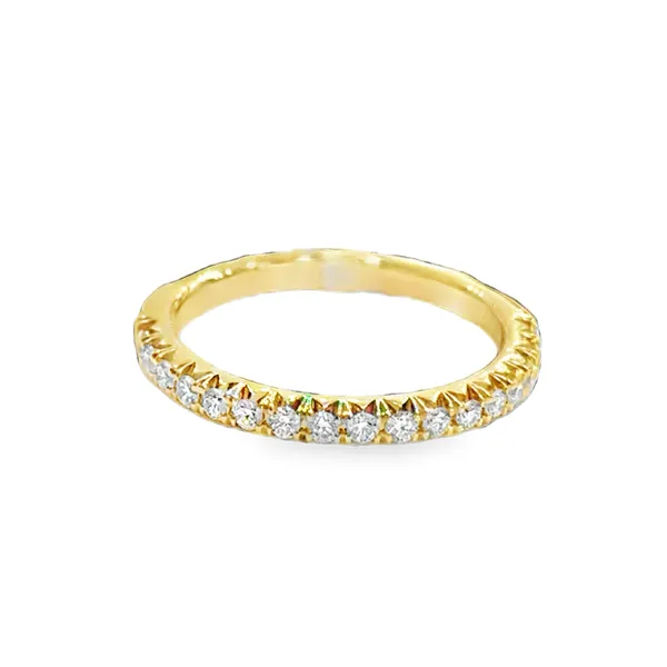 0.35ctw Diamond 14K Yellow Gold Wedding Band Galicia Fine Jewelers Scottsdale, AZ