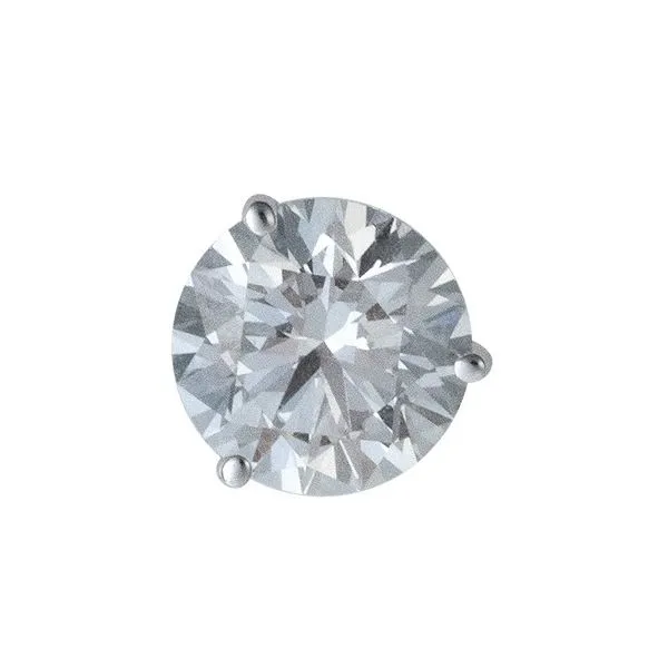 Galicia Custom 14k White Gold Lab Grown Diamond Stud Earrings Galicia Fine Jewelers Scottsdale, AZ