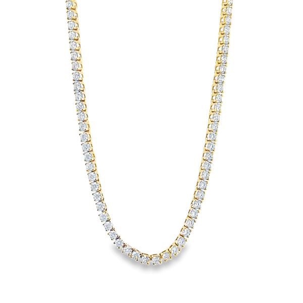 Lab Grown Diamond Tennis Necklace 4.85ct Galicia Fine Jewelers Scottsdale, AZ