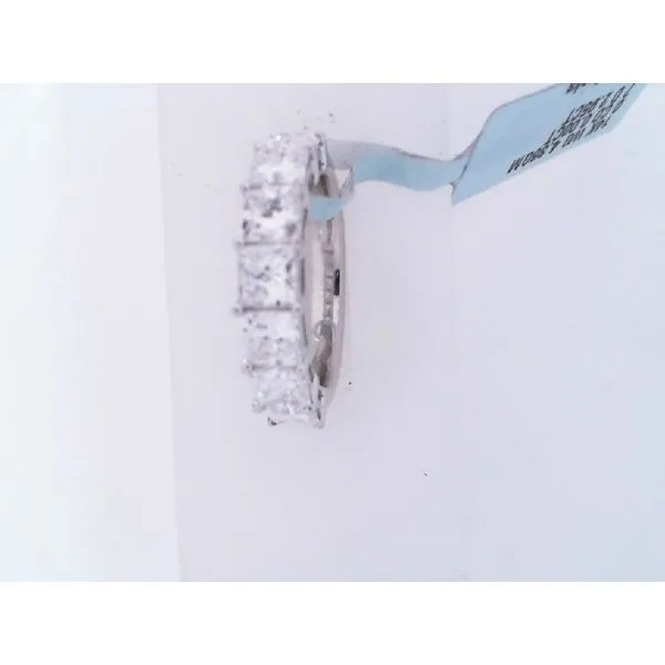 Lab Grown White Gold Princess Cut Diamond Band Galicia Fine Jewelers Scottsdale, AZ