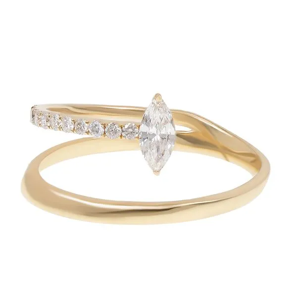 Galicia Custom 14k Yellow Gold Double Wrap Ring Galicia Fine Jewelers Scottsdale, AZ