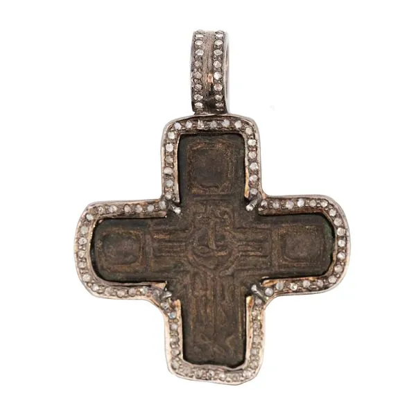 Galicia Custom Sterling Silver Russian Orthodox Cross c. 1620-1640 Galicia Fine Jewelers Scottsdale, AZ