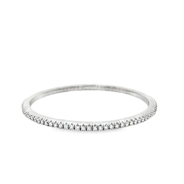 14K White Gold Diamond Stretch Bracelet Galicia Fine Jewelers Scottsdale, AZ