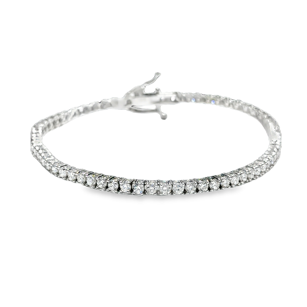 14K White Gold Diamond Tennis Bracelet Galicia Fine Jewelers Scottsdale, AZ