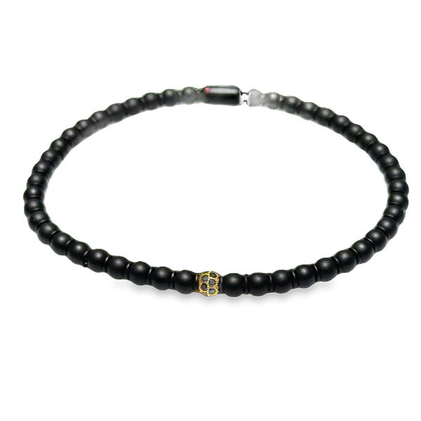 10K Yellow Gold Ceramic Bead Bangles Galicia Fine Jewelers Scottsdale, AZ