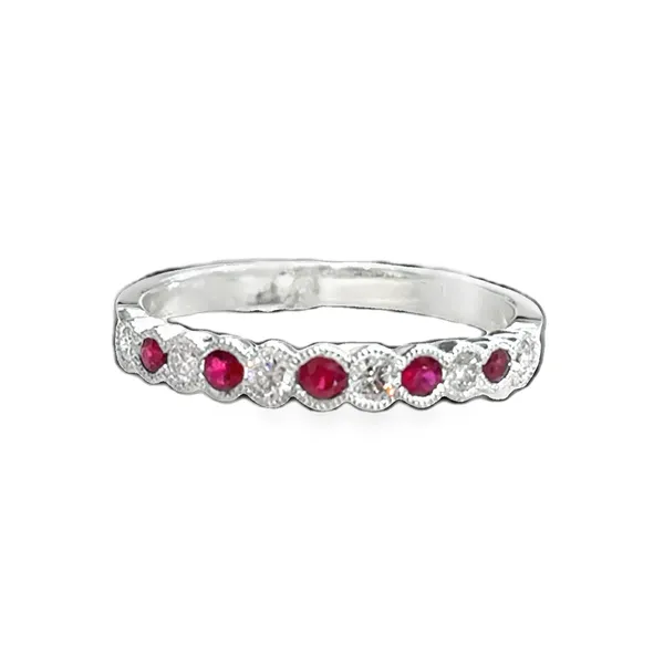 Ruby Milgrain Band Galicia Fine Jewelers Scottsdale, AZ