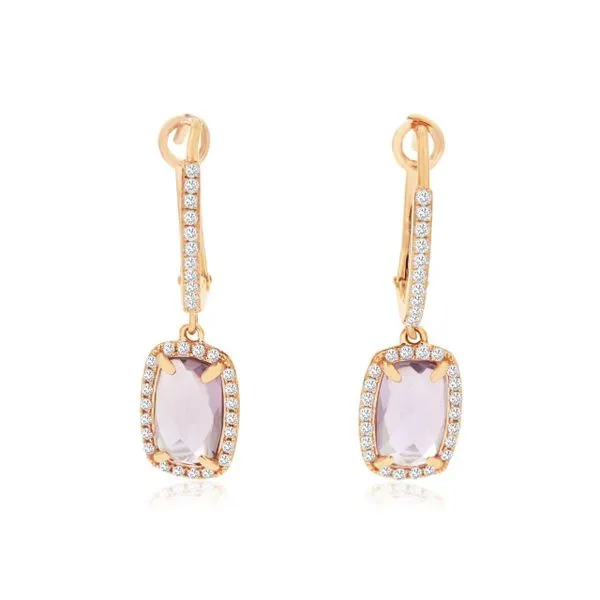 Amethyst Dangle Earrings Galicia Fine Jewelers Scottsdale, AZ
