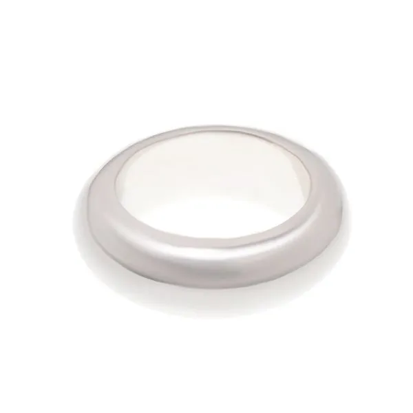 Galicia Custom 14k White Gold Donut Ring Galicia Fine Jewelers Scottsdale, AZ