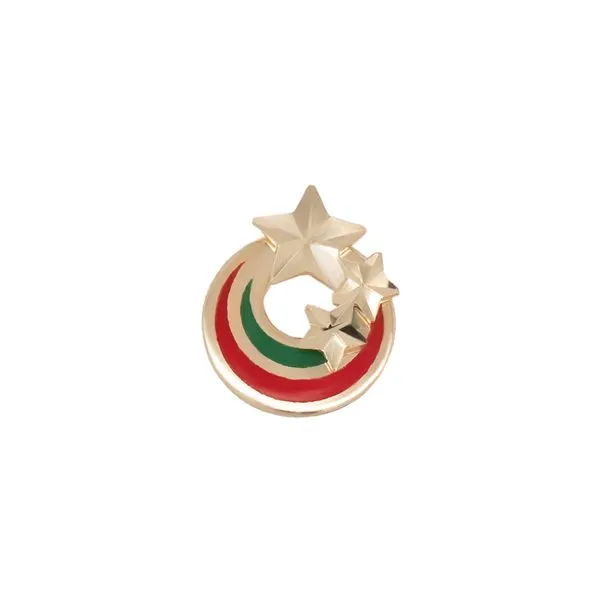 Galicia Custom 14k Yellow Gold Single Star and Moon Earring Galicia Fine Jewelers Scottsdale, AZ