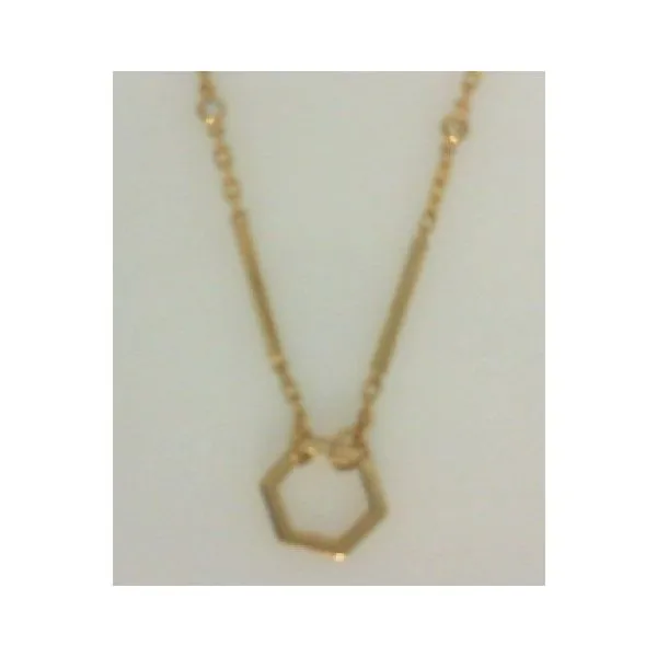 14K Yellow Gold "Gatsy" Hand Assembled Necklace Galicia Fine Jewelers Scottsdale, AZ