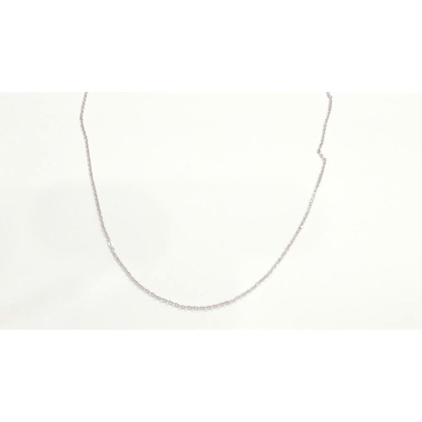 14K White Gold Cable Chain Galicia Fine Jewelers Scottsdale, AZ