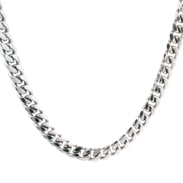 Platinum Silver Diamond Necklace Galicia Fine Jewelers Scottsdale, AZ