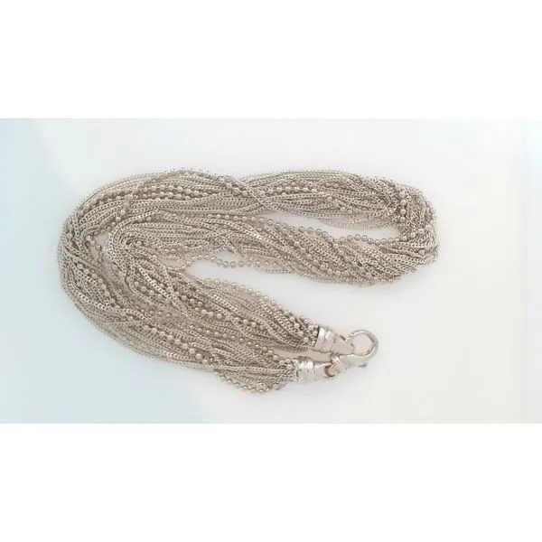 Silver Diamond Necklace Galicia Fine Jewelers Scottsdale, AZ