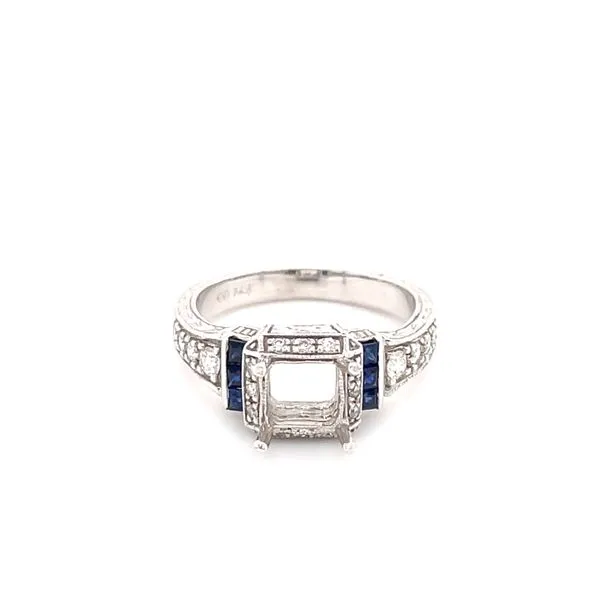 Diamond Semi-Mount Engagement Ring James Gattas Jewelers Memphis, TN
