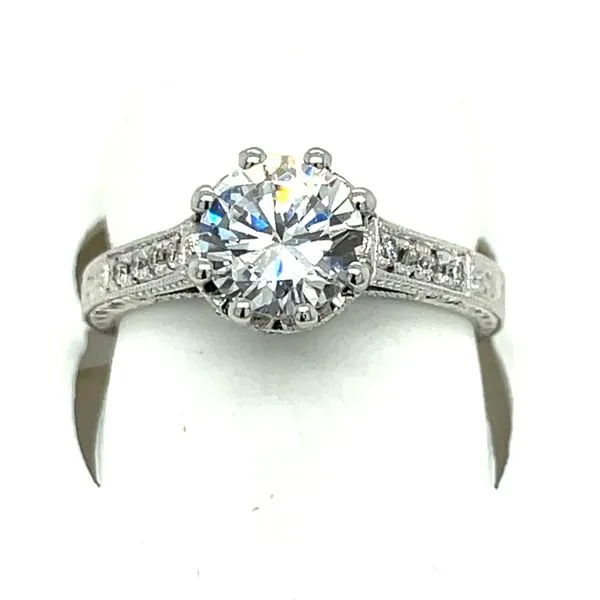 Diamond Semi-Mount Engagement Ring James Gattas Jewelers Memphis, TN