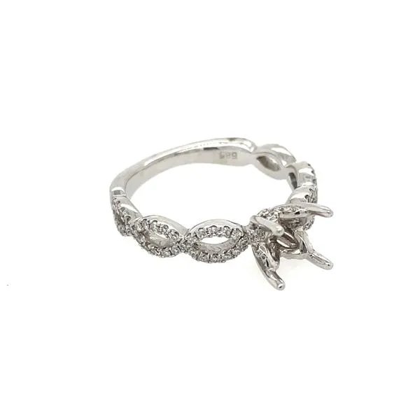 Diamond Semi-Mount Engagement Ring Image 2 James Gattas Jewelers Memphis, TN