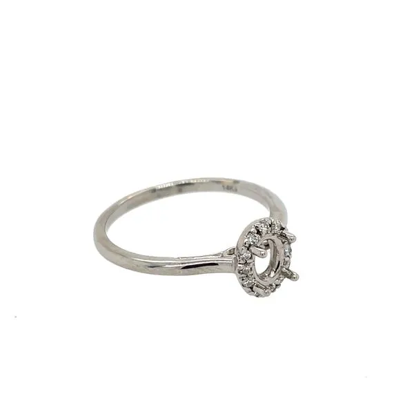 Diamond Semi-Mount Engagement Ring Image 2 James Gattas Jewelers Memphis, TN