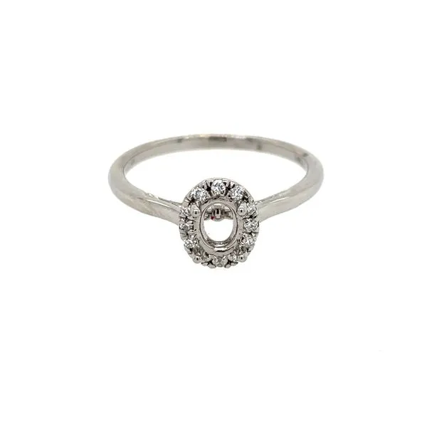 Diamond Semi-Mount Engagement Ring James Gattas Jewelers Memphis, TN