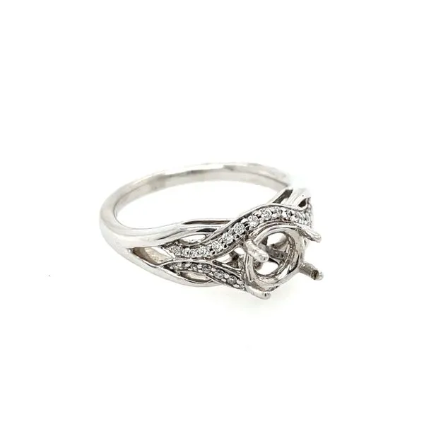 Diamond Semi-Mount Engagement Ring Image 2 James Gattas Jewelers Memphis, TN
