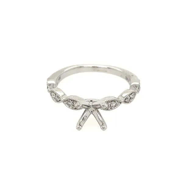 Diamond Semi-Mount Engagement Ring James Gattas Jewelers Memphis, TN