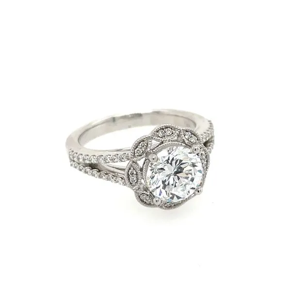 Diamond Semi-Mount Engagement Ring James Gattas Jewelers Memphis, TN